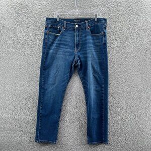 Lucky Brand Jeans Mens 412 Athletic Slim 36X 30 Blue Stretch Denim